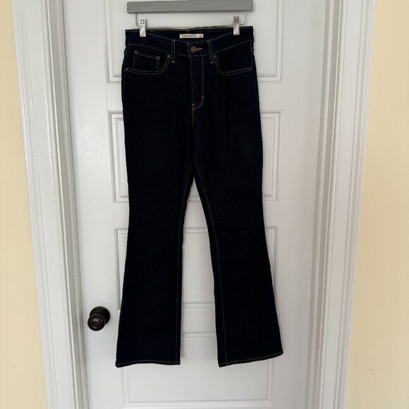 Levi's 725 High Rise Bootcut Jeans 28 x 30 - Picture 3 of 8